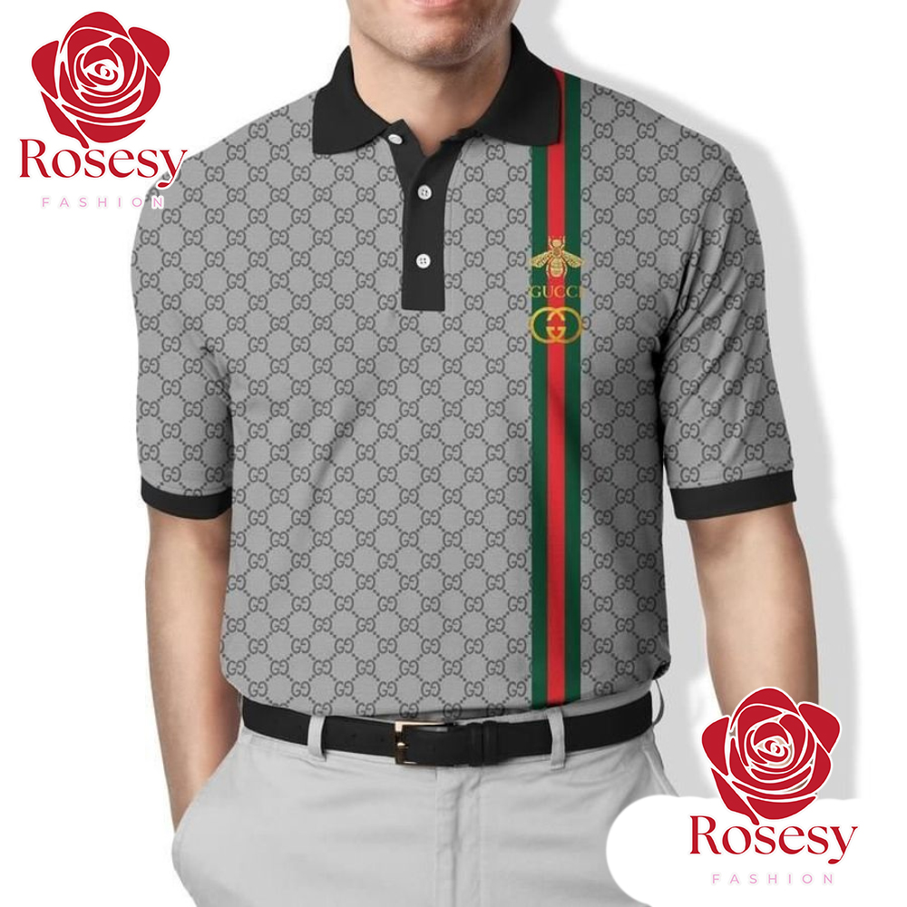 Cheap Gucci Bee Polo Shirt, Logo Shirt, Fathers Gifts From Daughter - Rosesy