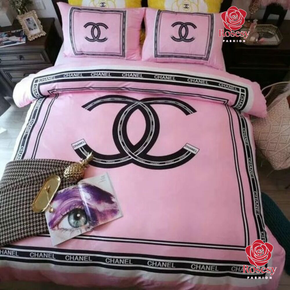 ✨Cute Chanel Bed Sheets!!!!✨💕💜🎀💋  Designer bed sheets, Bed linens  luxury, Chanel bedroom