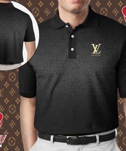 Cheap Brown Louis Vuitton Monogram Polo Shirt , Lv Polo T Shirt Mens -  Rosesy