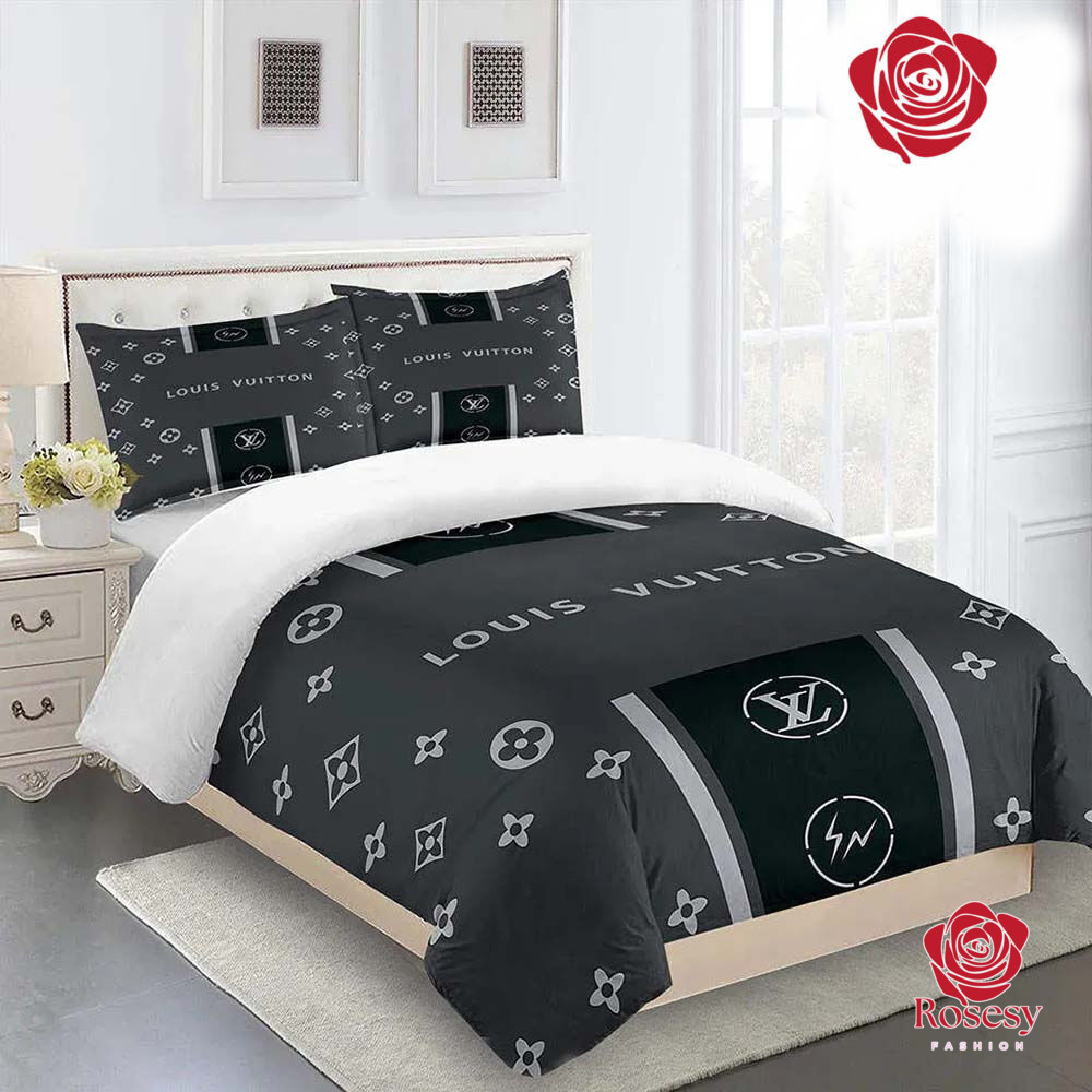 Cheap Louis Vuitton Supreme Bedding Set Lv Comforter Set For Luxury  Bedroom  Rosesy