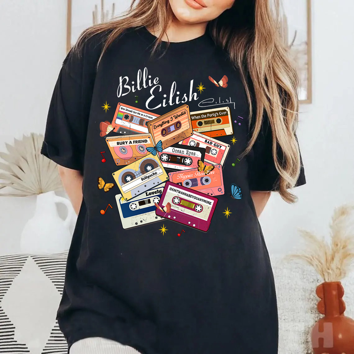 Billie Eilish Best Songs Shirt – threaddelight.com