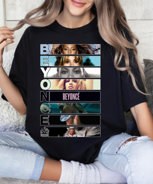 Vintage Beyonce Albums Cover Shirt