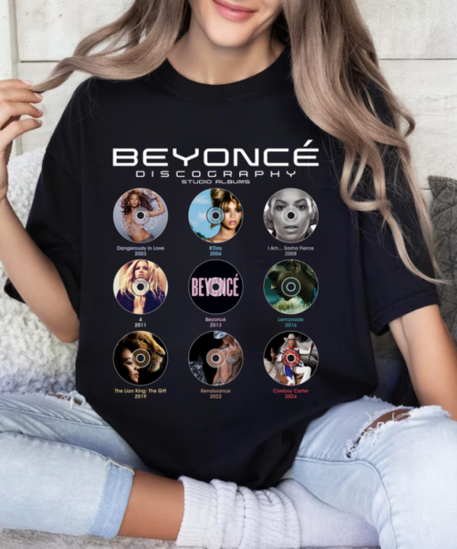 Beyonce Discography Albums Cover Shirt