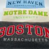 Custom Two color Embroidered Varsity Crewneck, Embroidery, Embroidered Sweatshirt, university sweaters, personalized, City, college, City