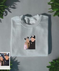 Custom Embroidered Crewneck, Custom Crewneck, Personalized Sweatshirt, Custom Portrait Sweatshirt, Personalized Photo on Crewneck