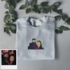 Custom Embroidered Sweatshirt, Custom Sweatshirt, Custom Photo Portrait, Couple Gift, Family Portrait Picture, Custom Photo on Crewneck