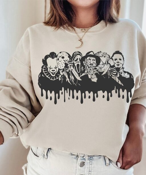 Bundle Halloween Horror Sweatshirt