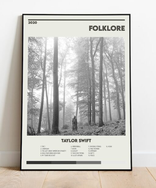 Taylor Swift - Folklore Poster