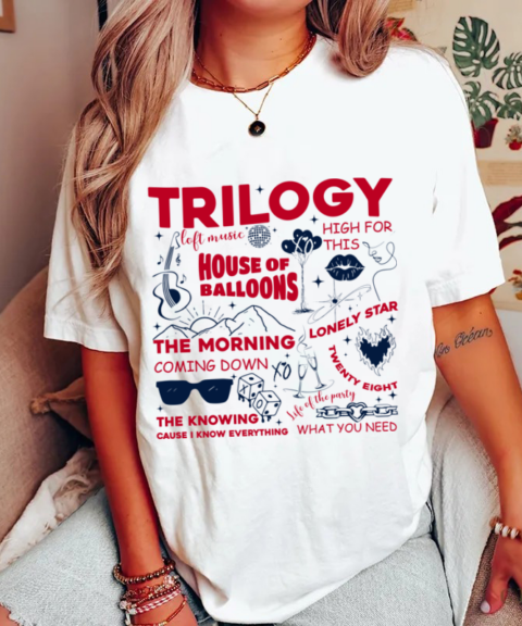 The Weeknd - TRILOGY Album Shirt