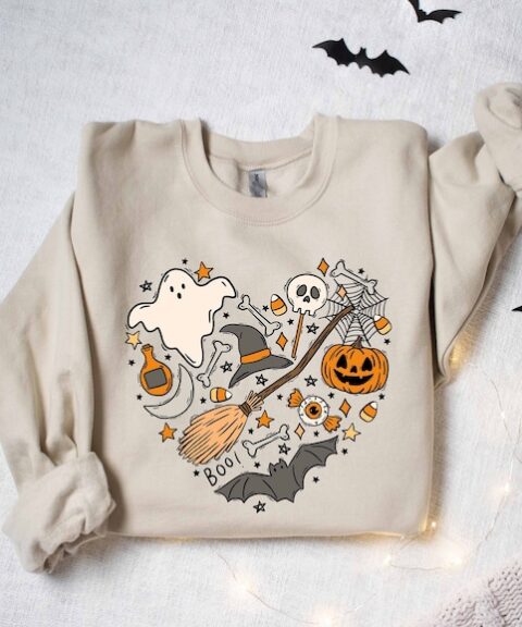 Halloween Doodles Hearth Shirt