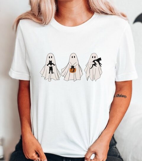 Funny Ghost Halloween Shirt