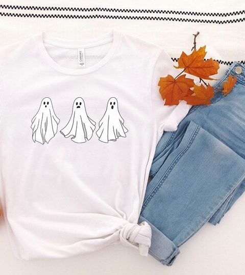 Ghost T-Shirt, Halloween Shirt