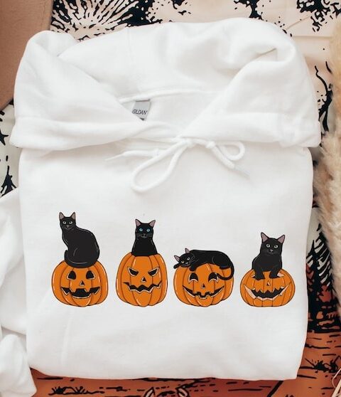 Black Cat Sweatshirt