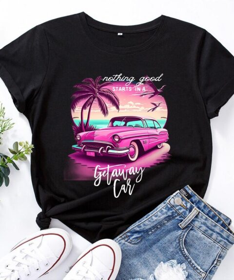 Vintage Getaway Car Taylor Swift Shirt