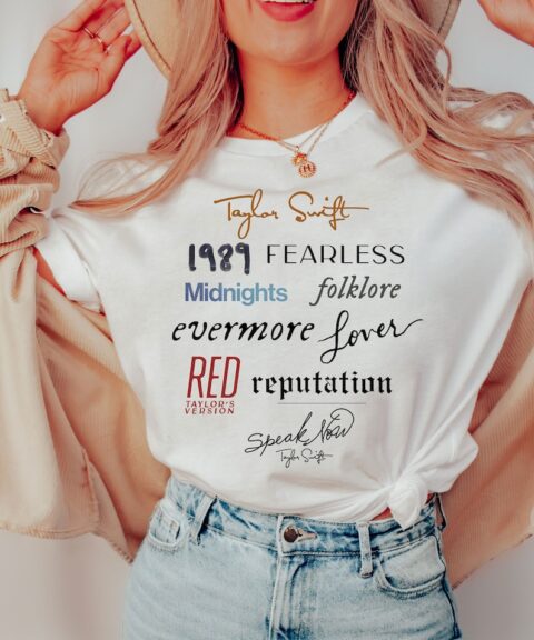 Taylor Swiftie Albums Shirt