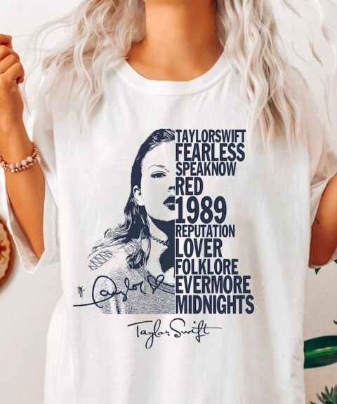 Taylor Swift Merch Shirt, Taylor Swift Shirt, The Eras Tour 2023 Shirt, Taylor Swift Eras Tour Shirt, Taylor's Version Shirt, Music Country