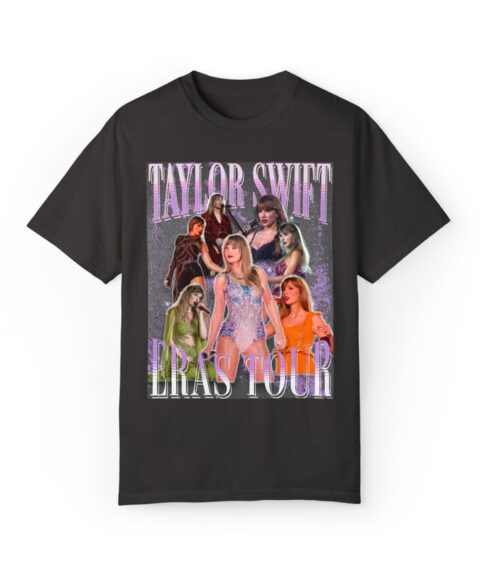 Taylor Swift Eras Tour 90s Vintage Style T-shirt