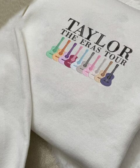 Taylor Swift The Eras Tour Embroidered Sweatshirt