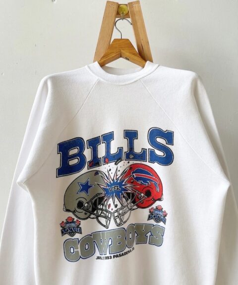 90s Dallas Cowboys Vs Buffalo Bills NFL Shirt