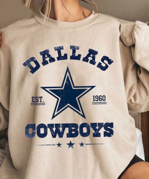 Vintage Dallas Football Crewneck/Shirt/Hoodie