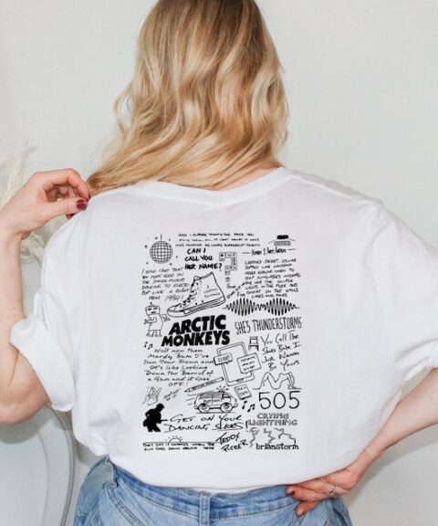 Arctic Monkey North America Tour Dates Shirt