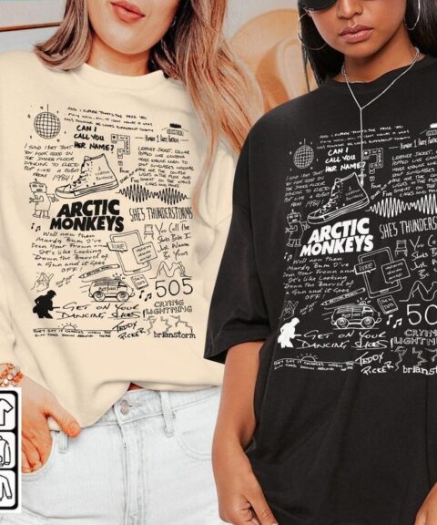 Arctic Monkeys Lyric Album Song Shirt