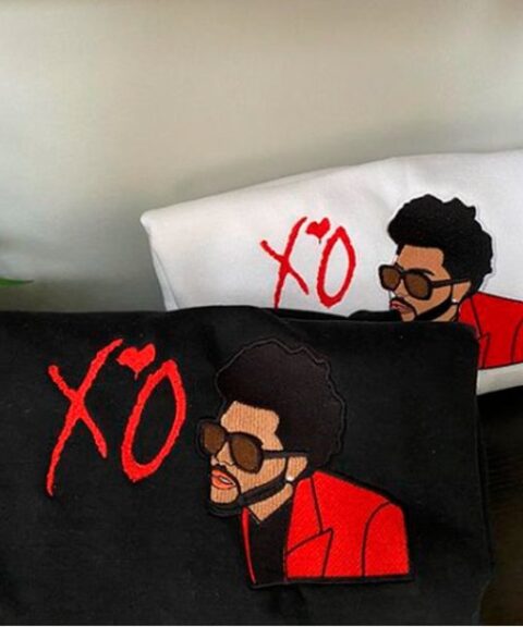 XO Embroidered The Weeknd Sweatshirt