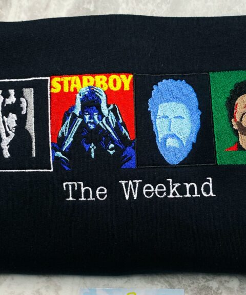 The Weeknd Album Embroidered Shirt