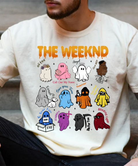 The Weeknd Funny Ghost Halloween Shirt