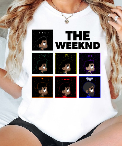 The weeknd Ablum T-shirt