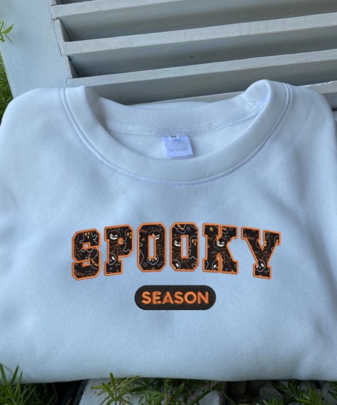 Halloween Spooky Season Crewneck Sweatshirt