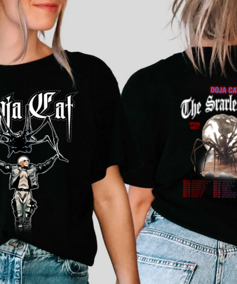 Doja Cat the Scarlet Tour Shirt new version