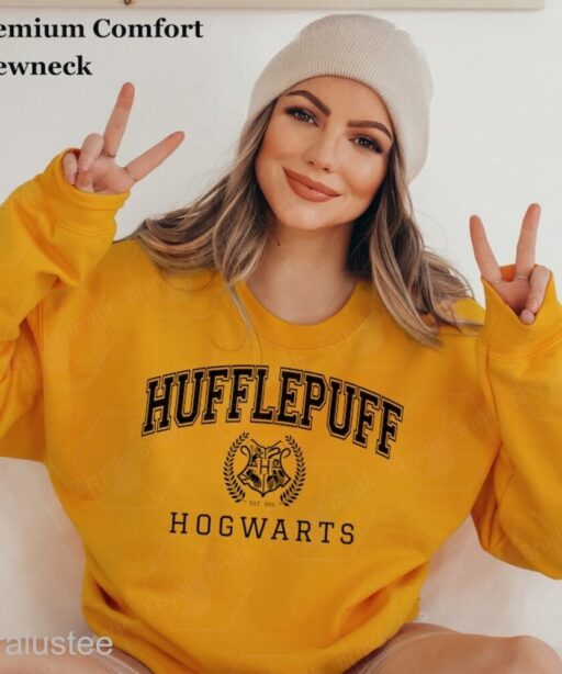 Classic Wizard House Sweatshirts, Christmas Gift For Potterheads