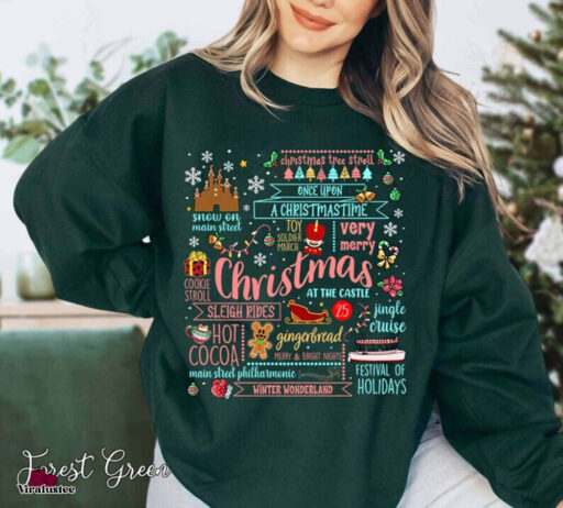 Disney Mickey Mouse Very Merry Christmas Sweatshirt, Disneyland Christmas 2023 Shirt