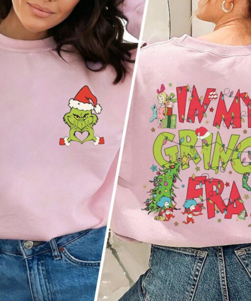 Funny In My Grinch Era Christmas Sweatshirt