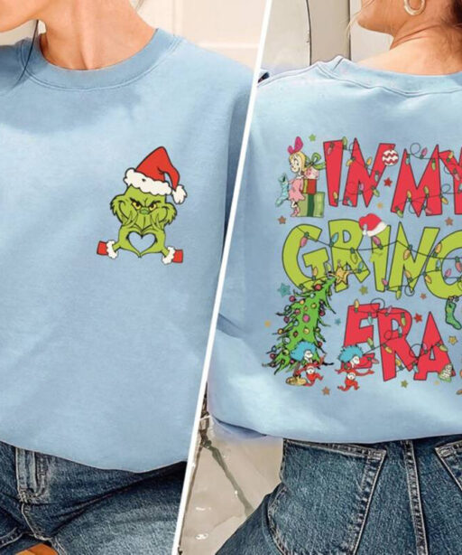 Funny In My Grinch Era Christmas Sweatshirt