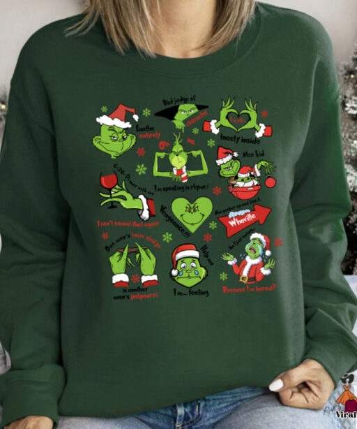 Grinch Christmas Chaos Shirt