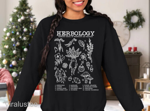 Harry Potter Herbology Sweatshirt For Potterheads