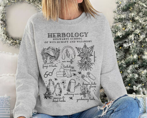 Harry Potter Herbology Sweatshirt, Harry Potter Merchandise