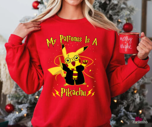 Harry Potter My Patronum Is A Pikachu Sweatshirt