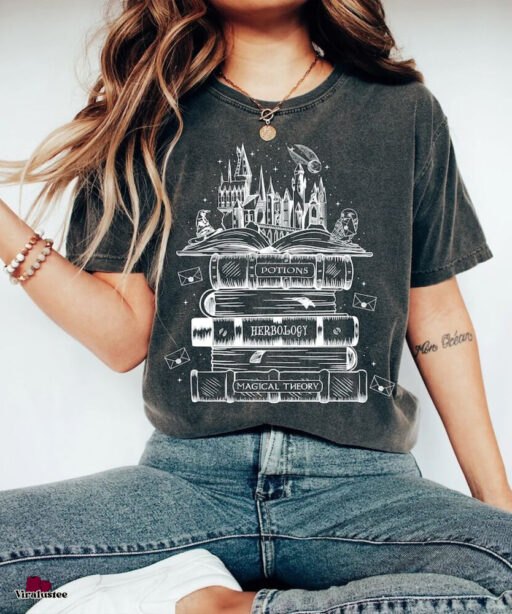 Harry Potter Wizard Castle Book Sweatshirt, Pottery Gifts For Women