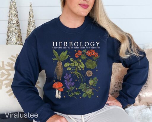 Herbology Plants Howard School Of the Witchcraft An Wizardry Harry Potter Sweatshirt, Harry Potter Merchandise