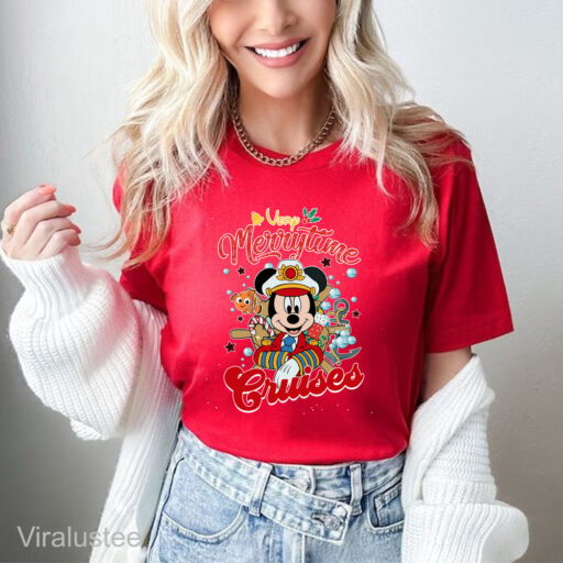 Disney Character Very Merrytime Cruises Sweatshirt