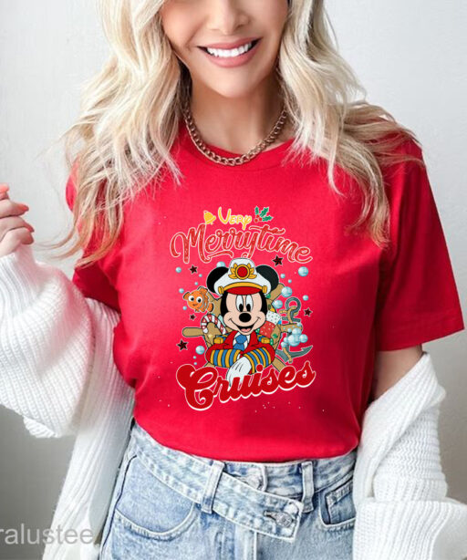 Disney Character Very Merrytime Cruises Sweatshirt