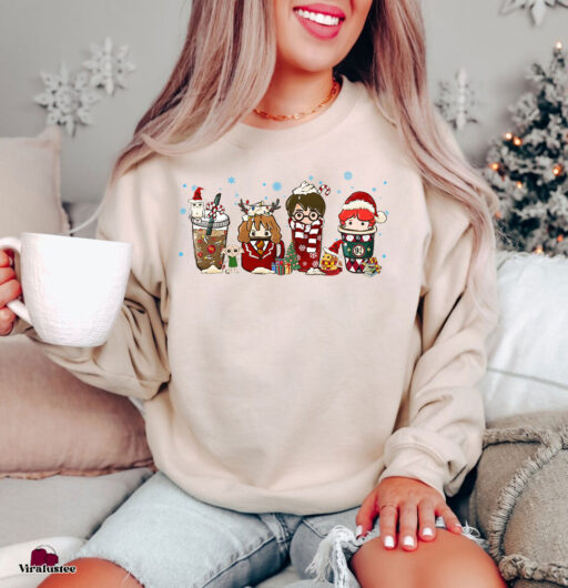 Magical Harry Potter Christmas Coffee Sweatshirt