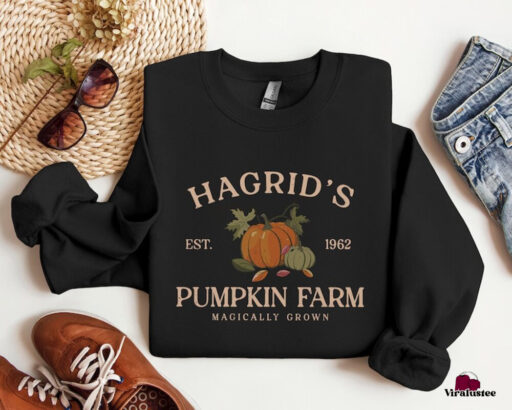 Magical Harry Potter Hagrid's Pumpkin Patch Sweatshirt,Fall Pumpkin Patch Shirt