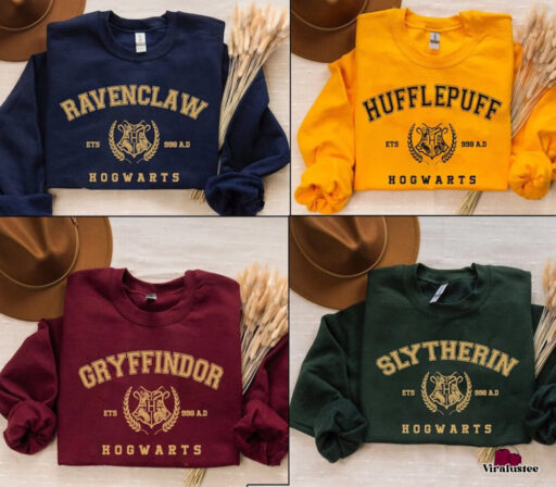 Magical Wizard Hogwarts House Harry Potter Sweatshirts