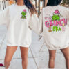 Merry Grinchmas In My Grich Era Double Sided Sweatshirt