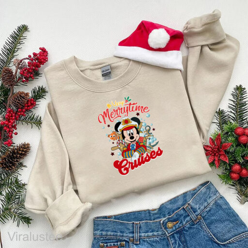 Disney Character Very Merrytime Cruises Sweatshirt