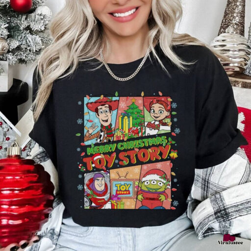 Vintage Disney Toy Story Disneyland Christmas Sweatshirt